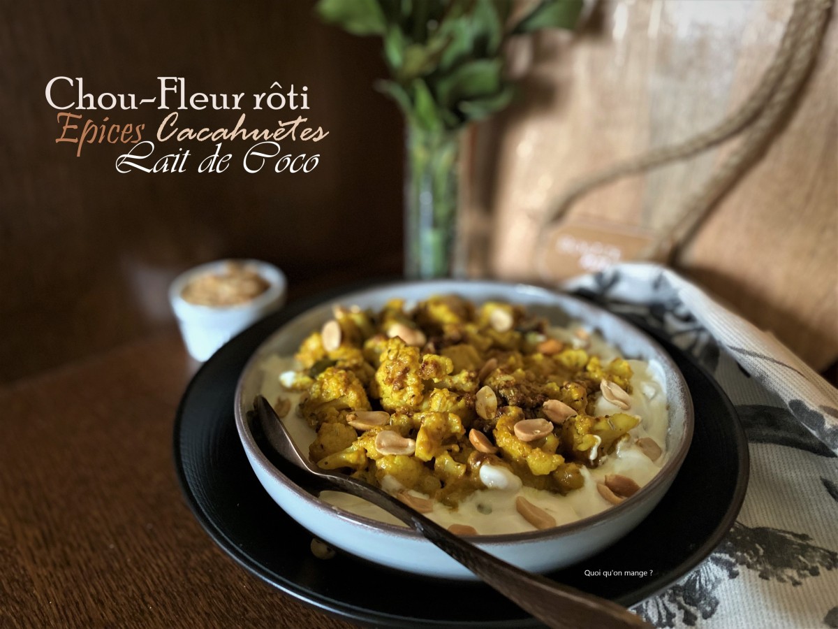 Choux-fleurs rôtis au four - Les recettes de Virginie