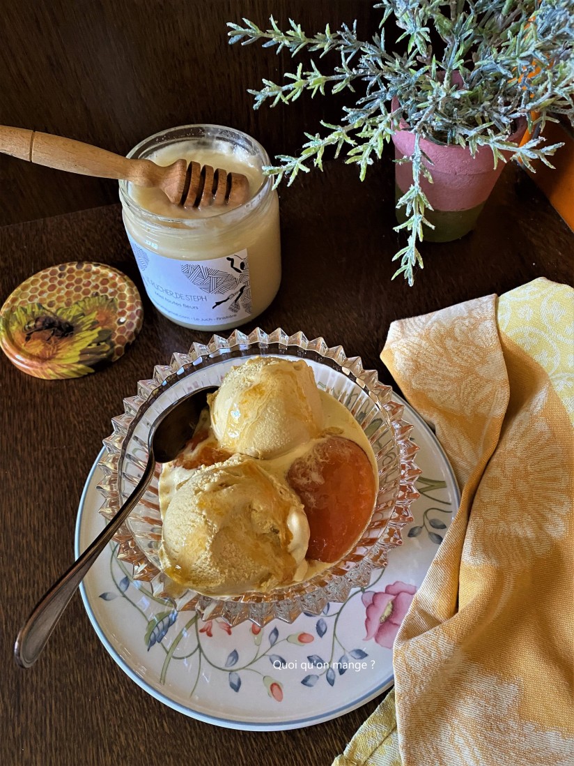 Crème Glacée au Miel de sarrasin