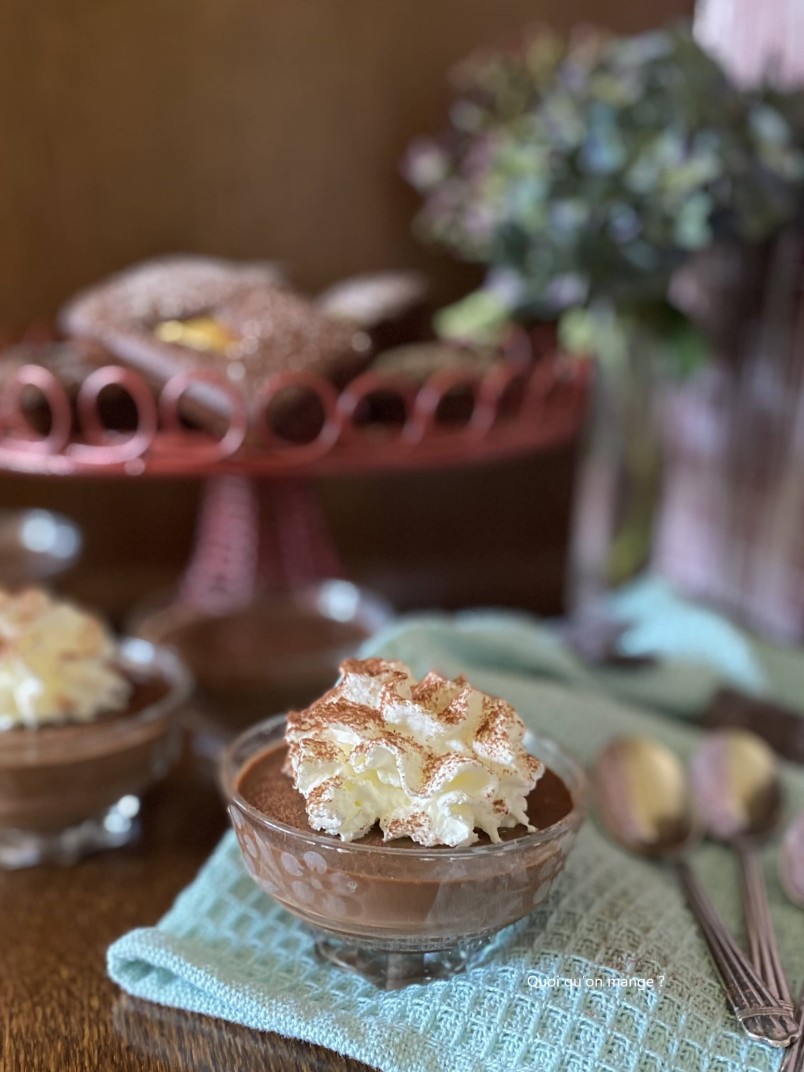 Crème Chocolat Le Pot de Sonia Rykiel et son financier de l'automne