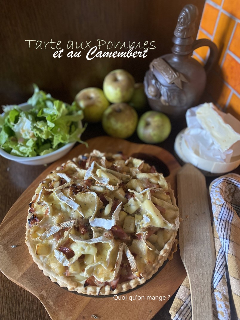 Tarte aux Pommes & au Camembert